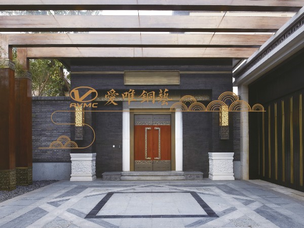 怎樣定制廣東別墅銅門比較合適？