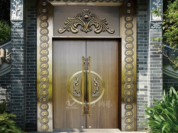 我們常見的別墅銅門被廣泛使用