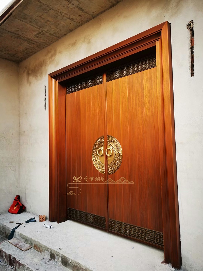 新中式銅門(mén) (1)
