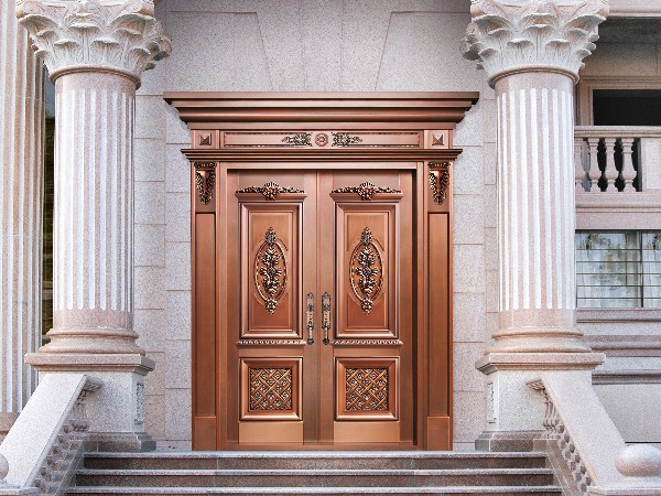 銅門行業內的別墅銅大門