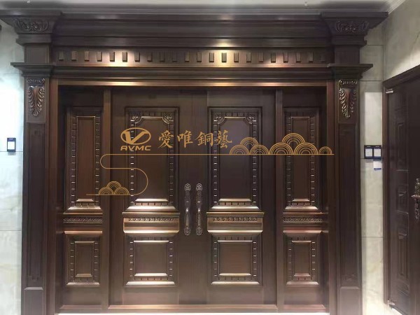 銅門方面的實際應用