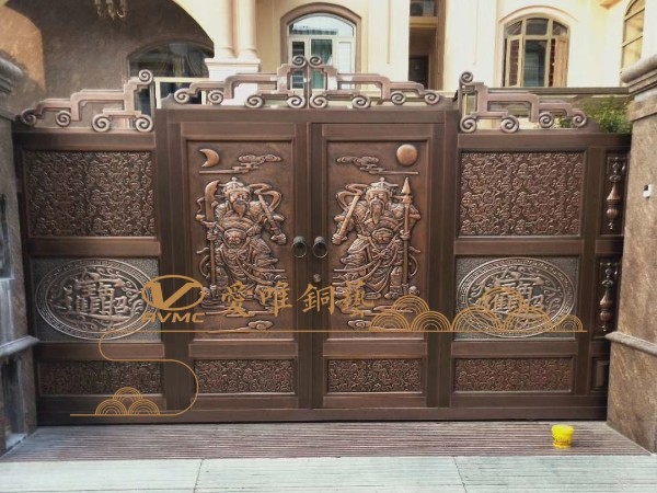 還在煩惱大門設計木門還是別墅銅門？
